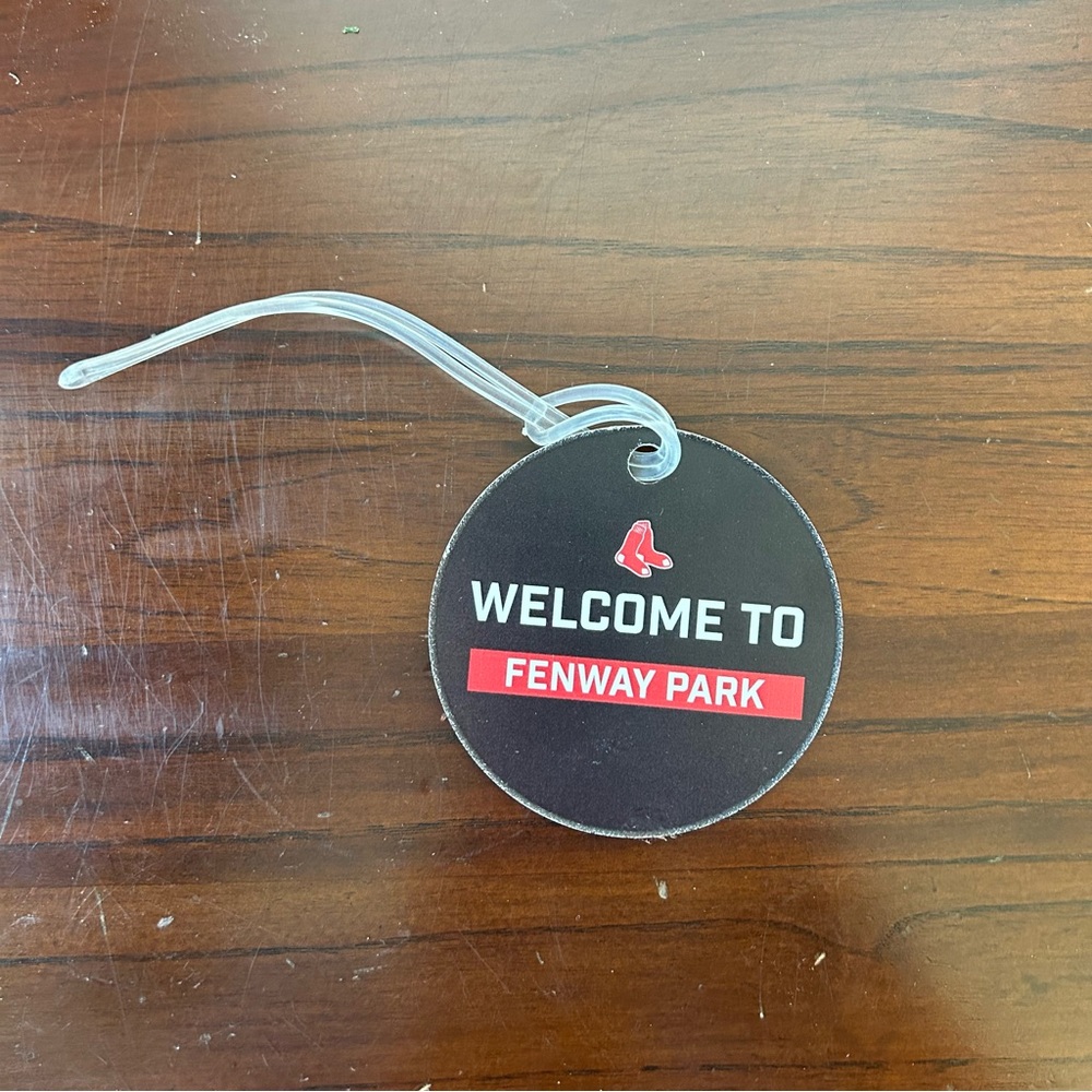 Free item: MLB Red Sox Fenway park luggage tag